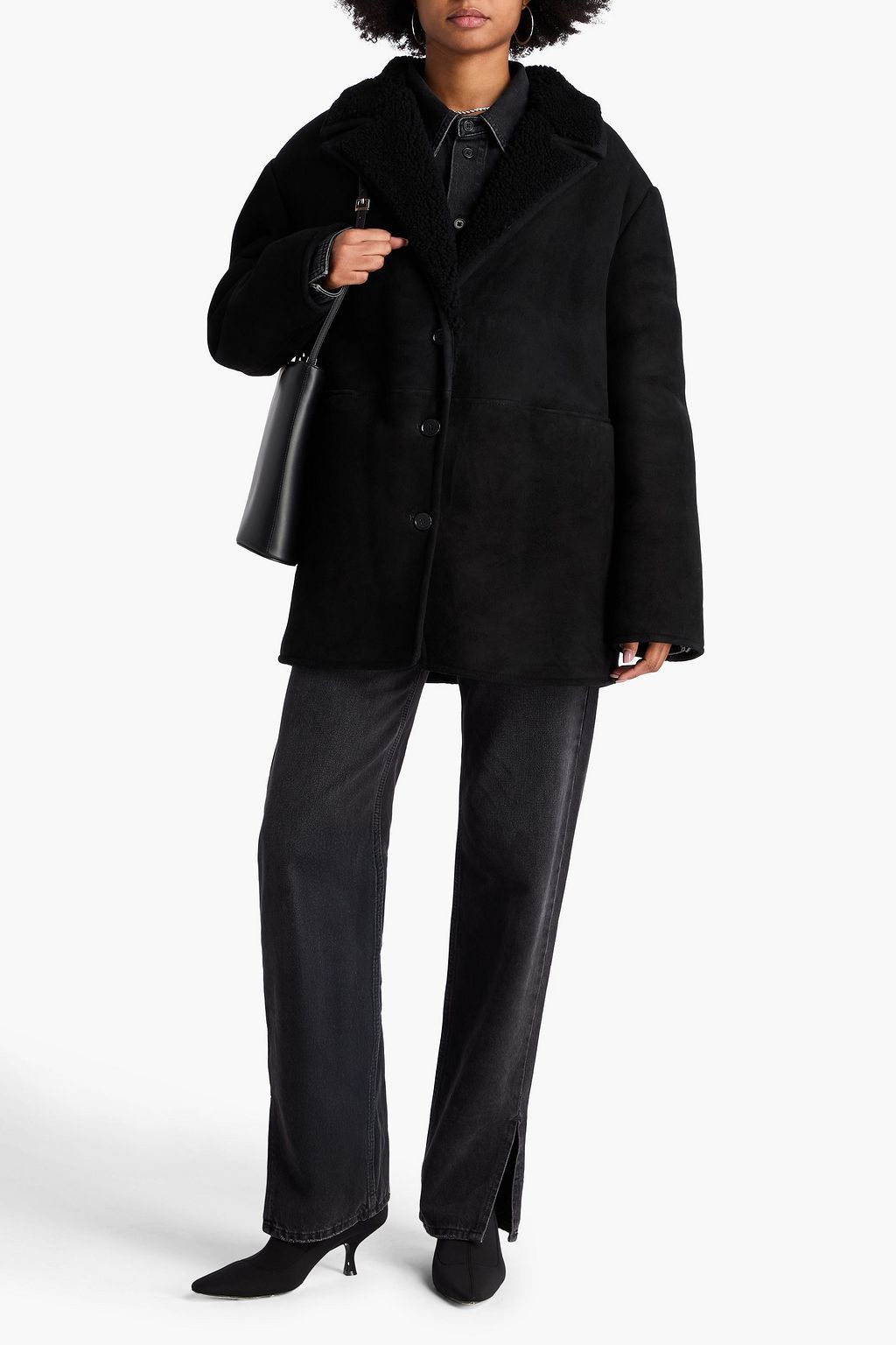 LOULOU STUDIO Cirebo shearling jacket
