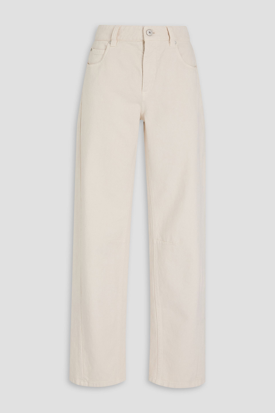 Brunello Cucinelli High-rise Straight-leg Jeans