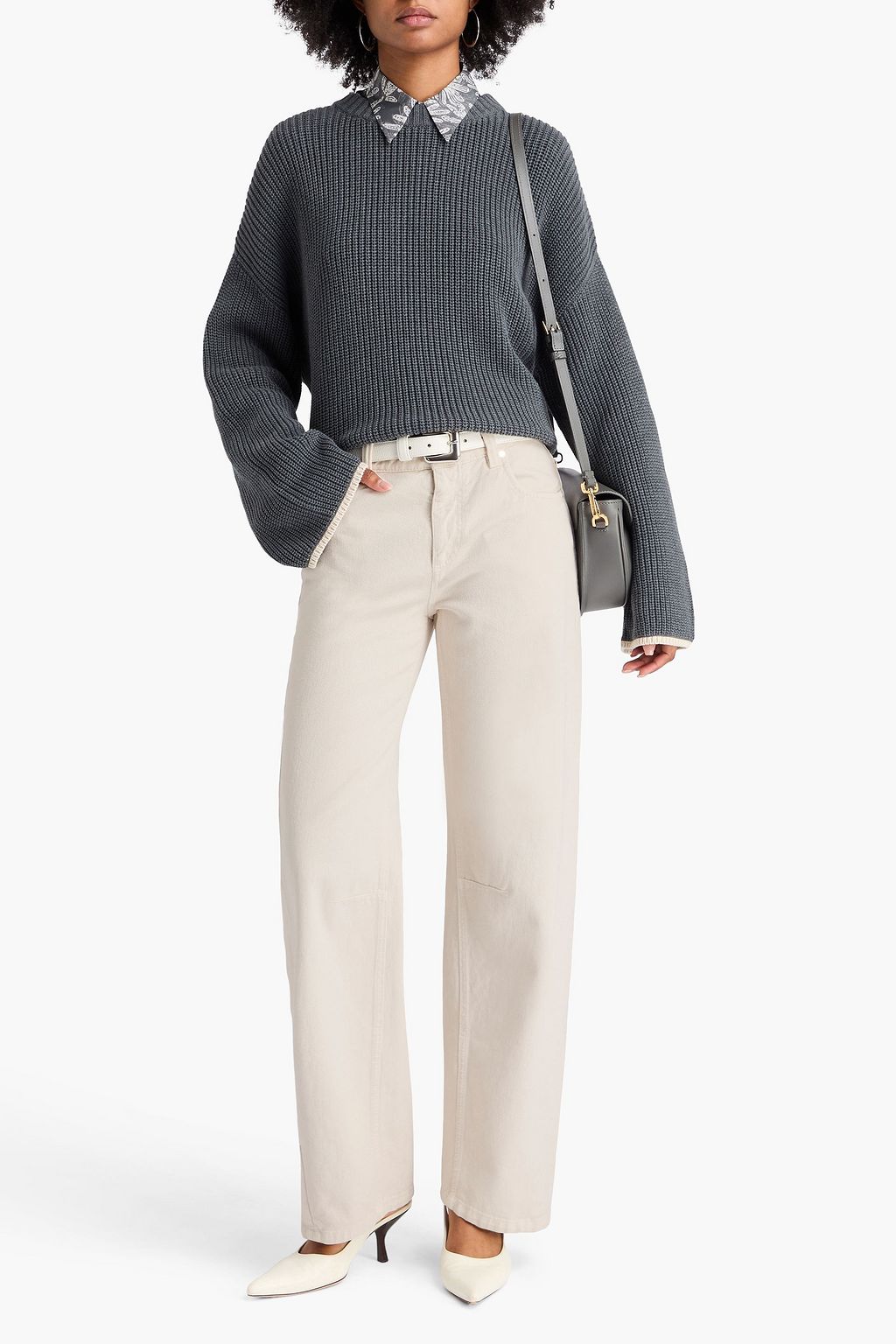BRUNELLO CUCINELLI High-rise straight-leg jeans