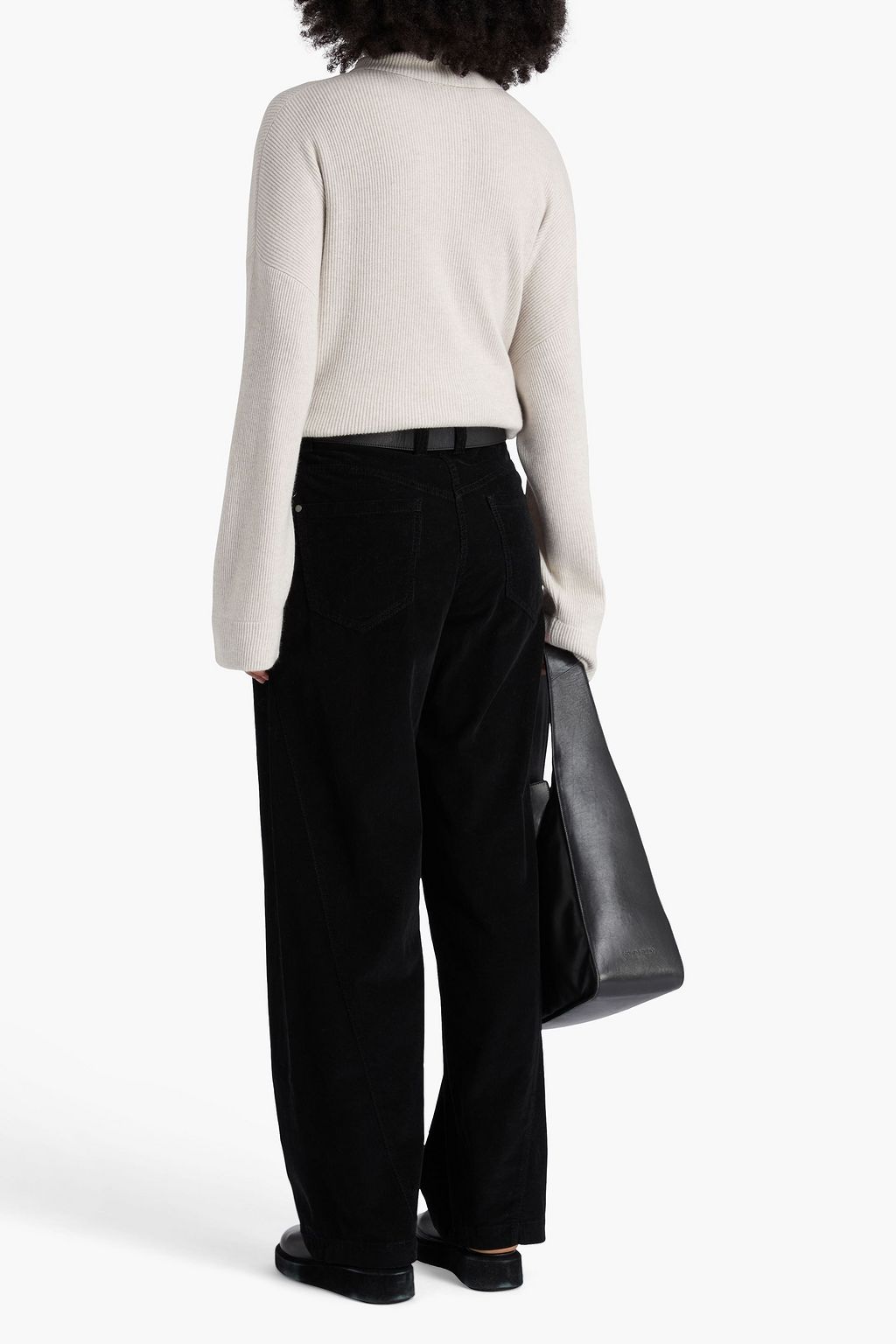 BRUNELLO CUCINELLI コットン混コーデュロイ テーパードパンツ