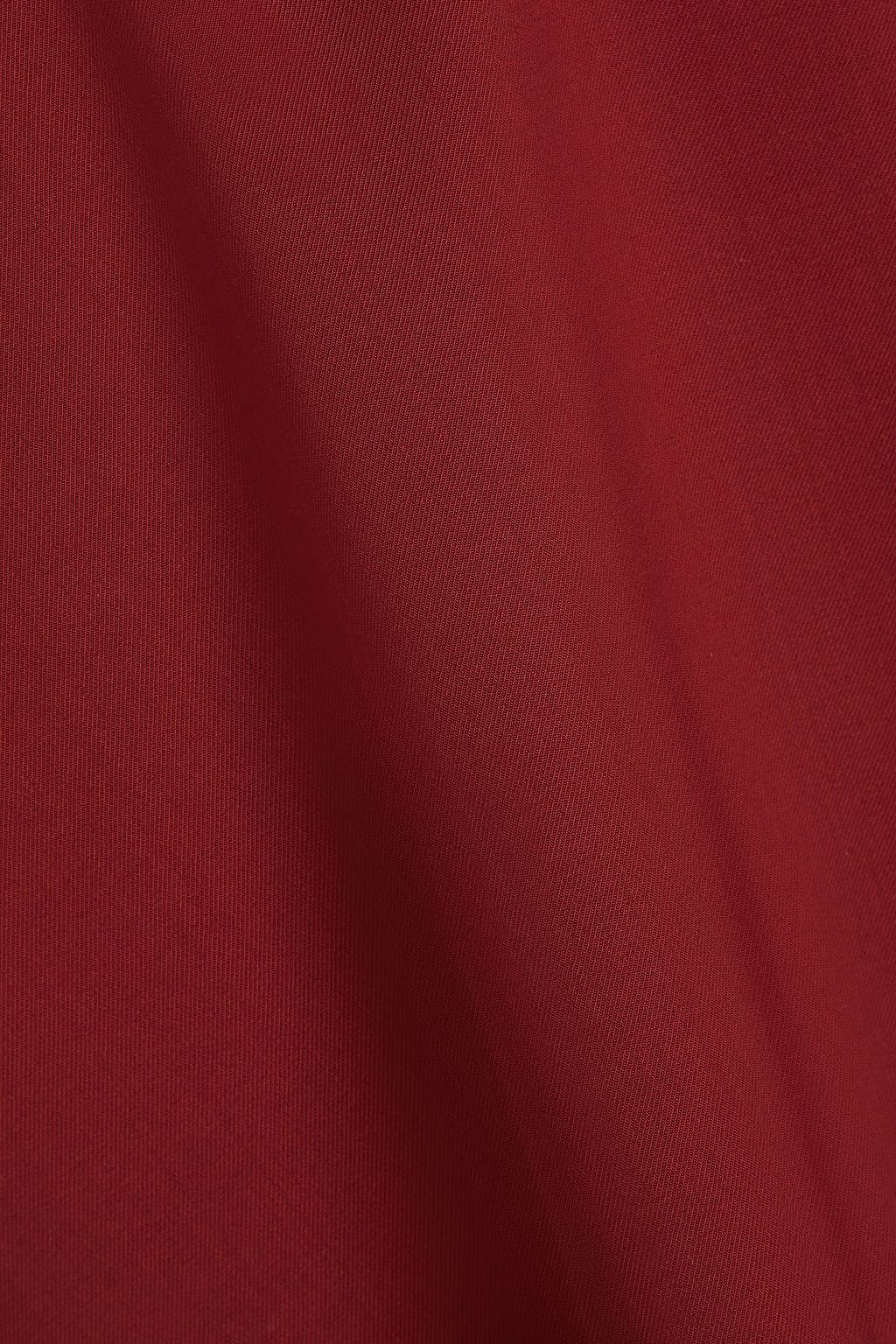 LOULOU STUDIO Samos Midirock aus Twill aus einer Wollmischung