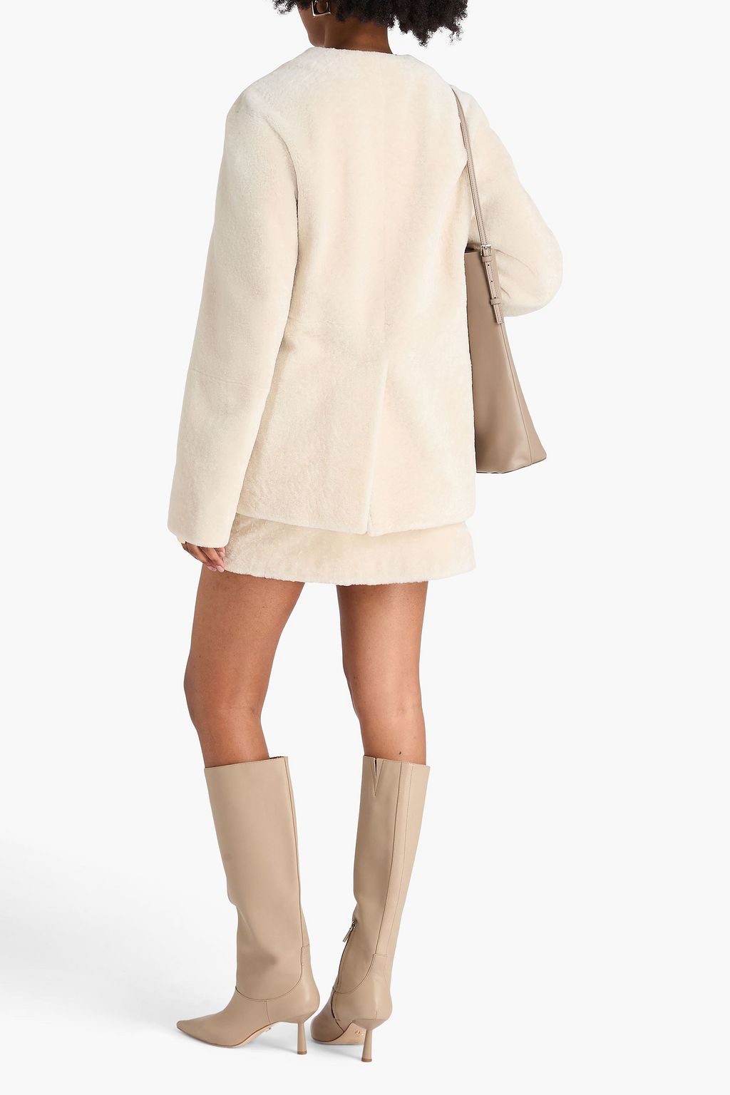 LOULOU STUDIO Agatha shearling jacket