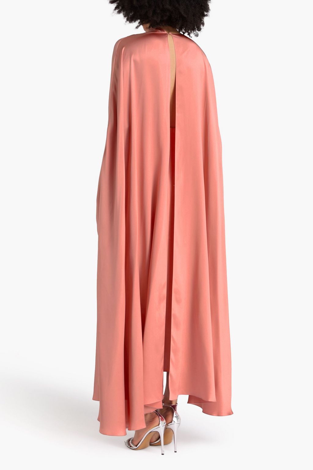 ROKSANDA Drapiertes Maxikleid „Andromeda“ aus Seidensatin