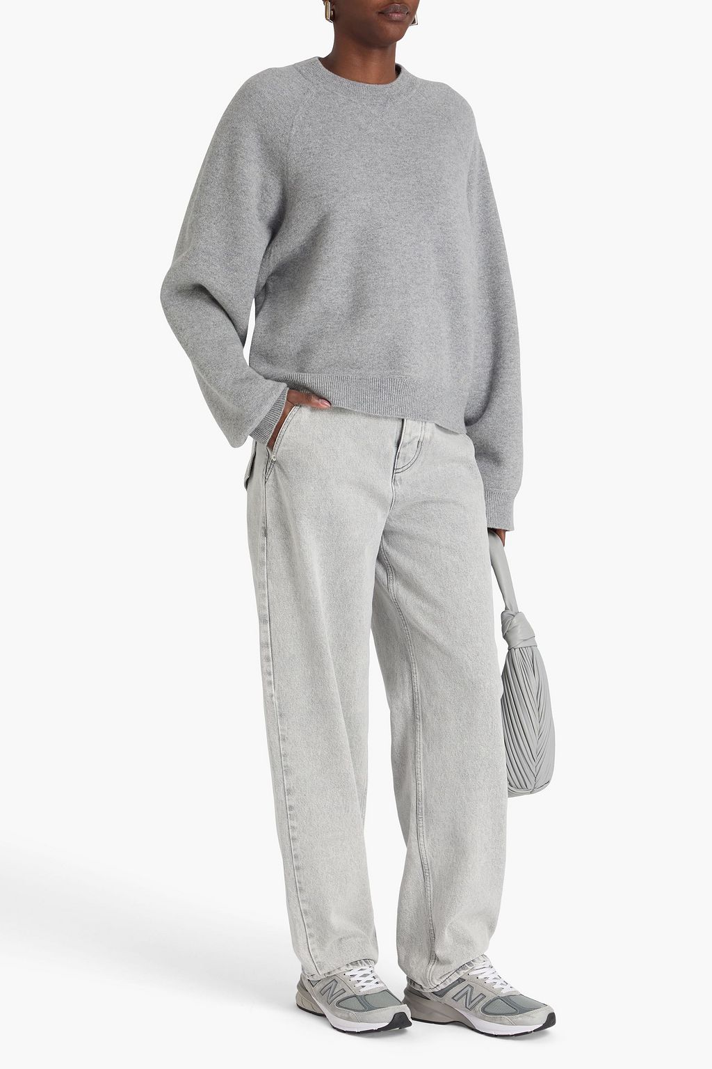 LOULOU STUDIO Thais mélange cashmere sweater