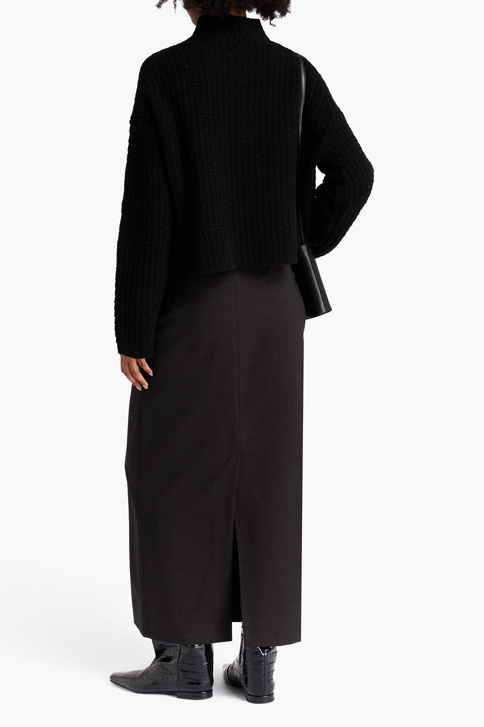  Loulou De Saison - Kris Rollkragenpullover Aus Einer Wollmischung - Schwarz - Xl 