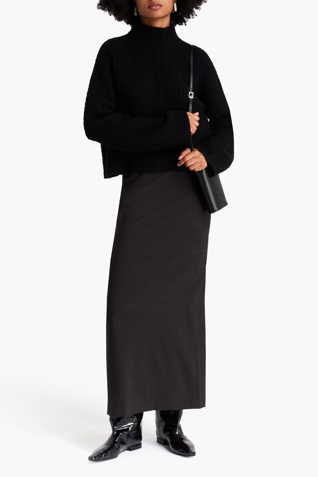 LOULOU STUDIO Kris wool-blend turtleneck sweater