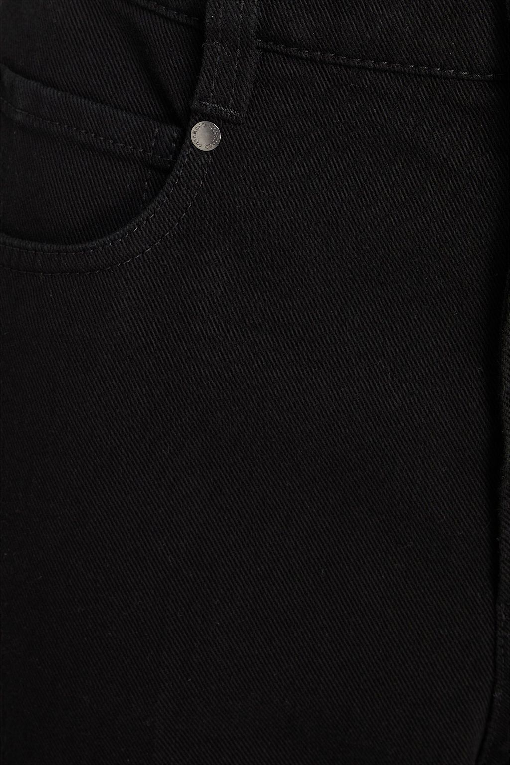 BRUNELLO CUCINELLI بنطال جينز بأرجل واسعة وخصر عالٍ