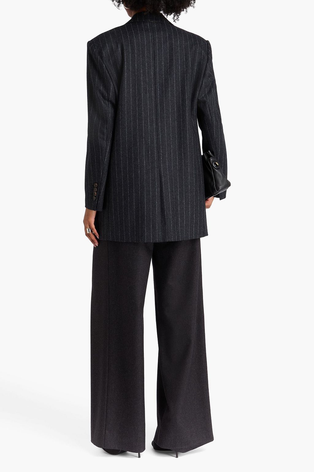BRUNELLO CUCINELLI Blazer aus Wolle mit Nadelstreifen
