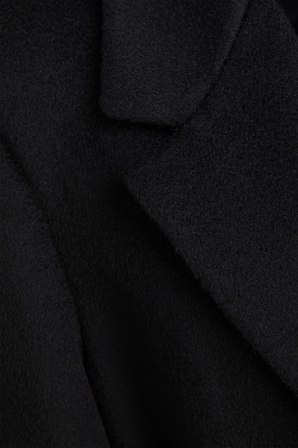 BRUNELLO CUCINELLI 브러시드 캐시미어 벨티드 코트