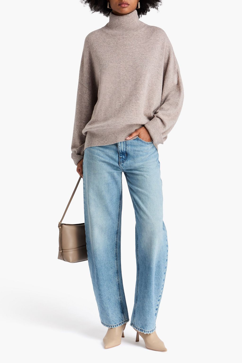 LOULOU STUDIO Murano cashmere turtleneck sweater