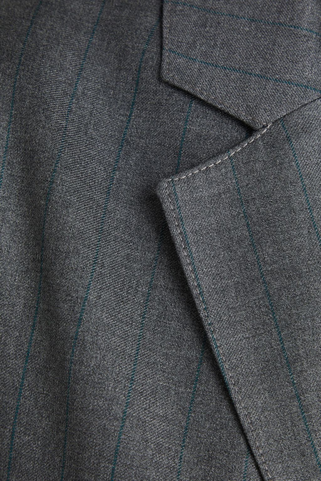 LOULOU STUDIO Marlon pinstriped wool-twill coat