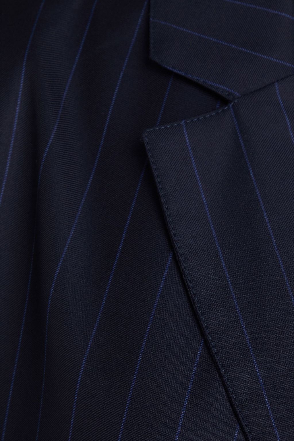 LOULOU STUDIO Marlon pinstriped wool-twill coat