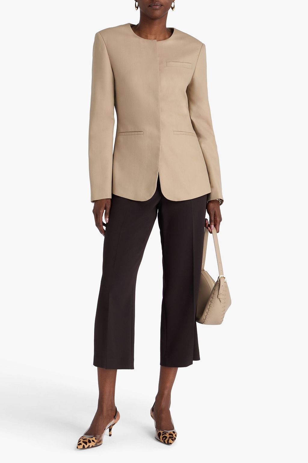 LOULOU STUDIO Lavena twill blazer