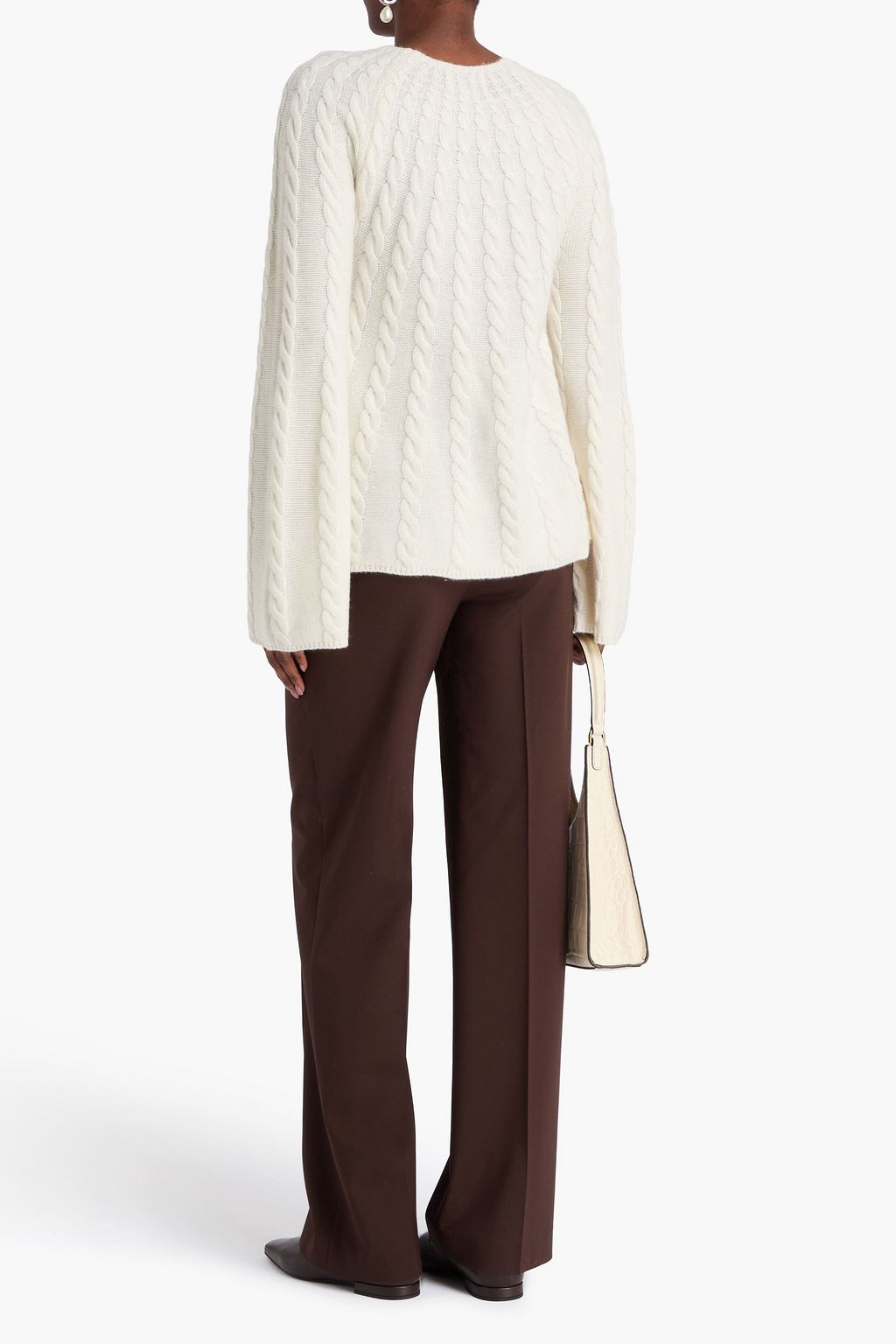 LOULOU STUDIO Amal cable-knit cashmere sweater