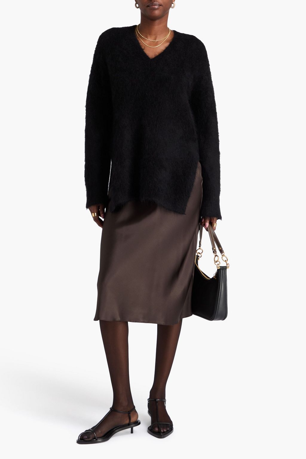 LOULOU STUDIO Goto brushed alpaca-blend sweater