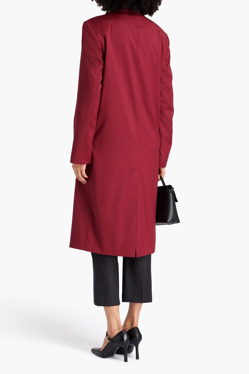 LOULOU STUDIO Tido wool-crepe coat