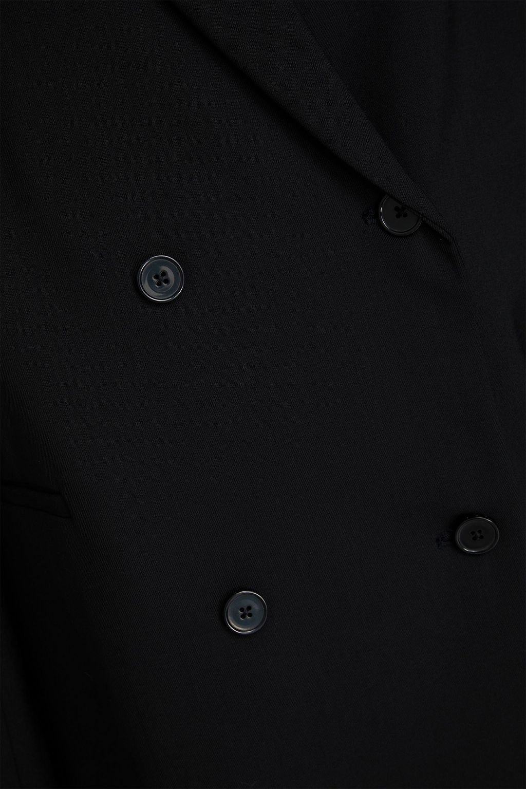 LOULOU STUDIO Sancia double-breasted wool-blend twill blazer