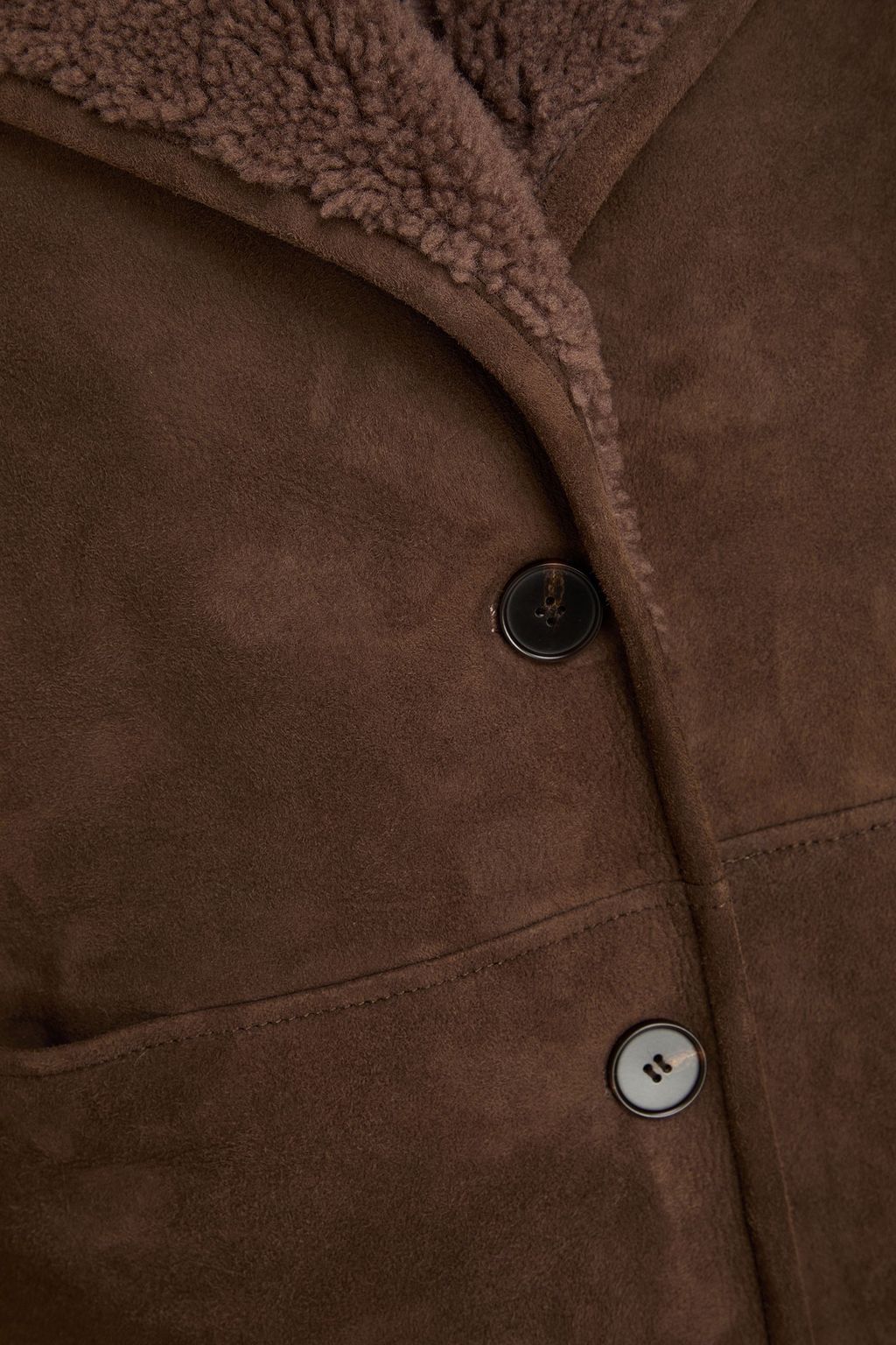 LOULOU STUDIO Cirebo shearling coat