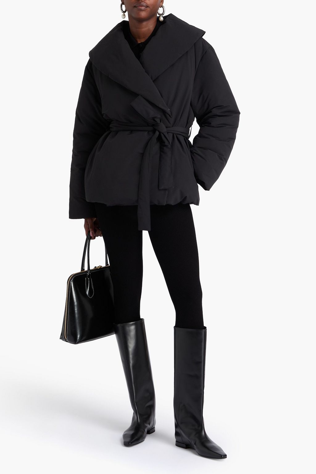 LOULOU STUDIO Cleon double-breasted shell jacket