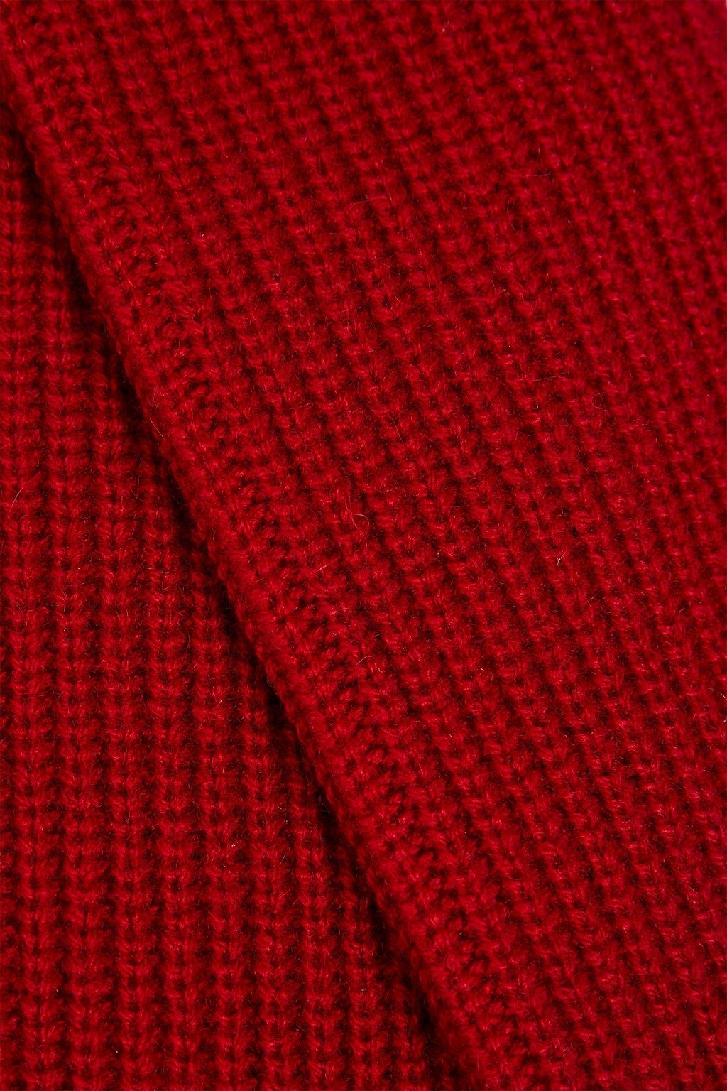 LOULOU STUDIO قفّازات "ميلوس" من الكشمير المضلّع