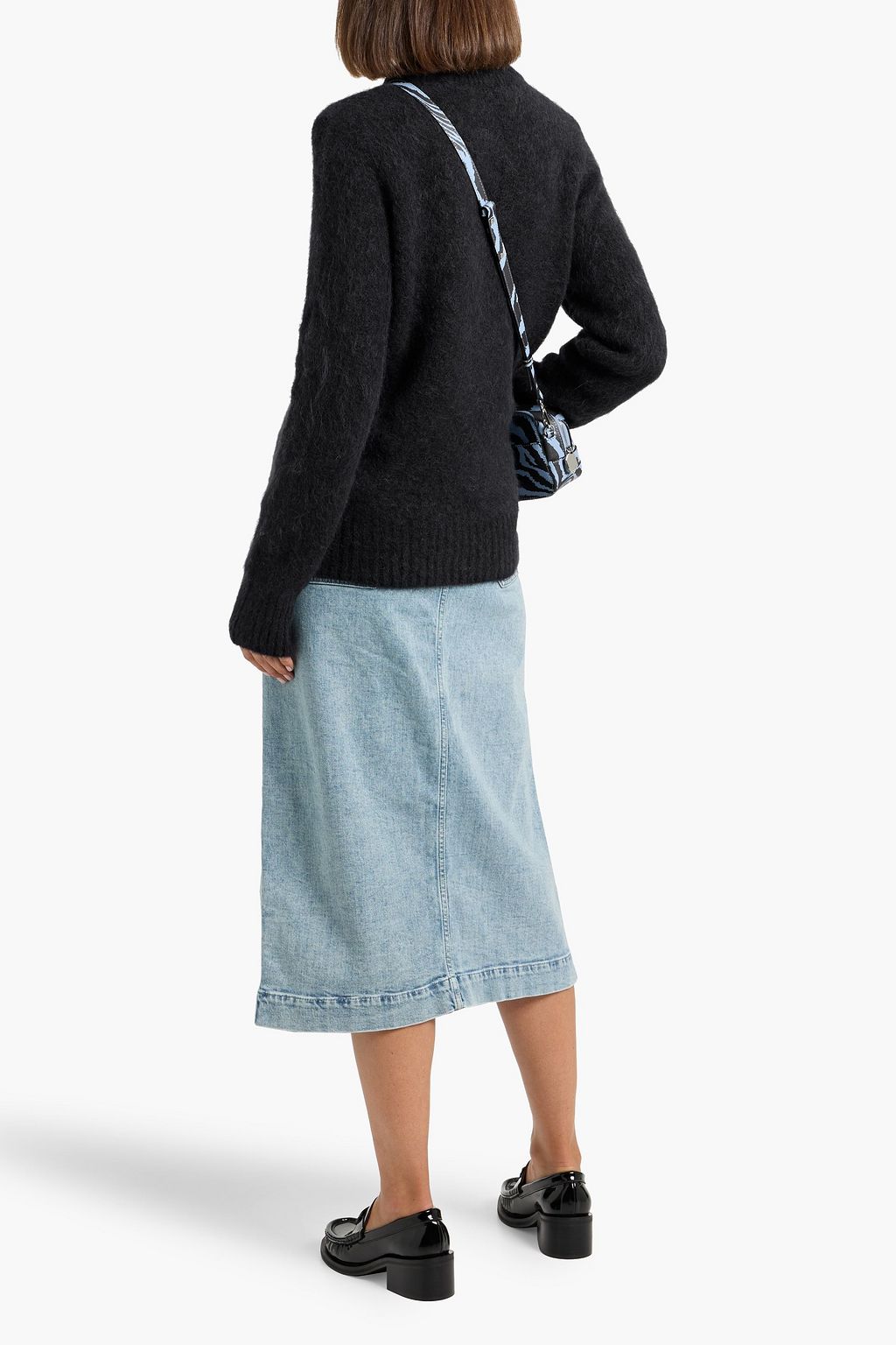 GANNI Alpaca-blend sweater