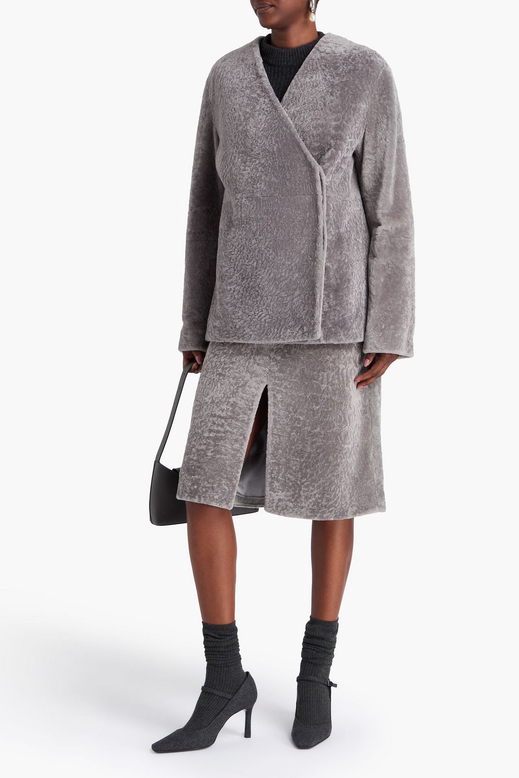 LOULOU STUDIO Agatha shearling jacket
