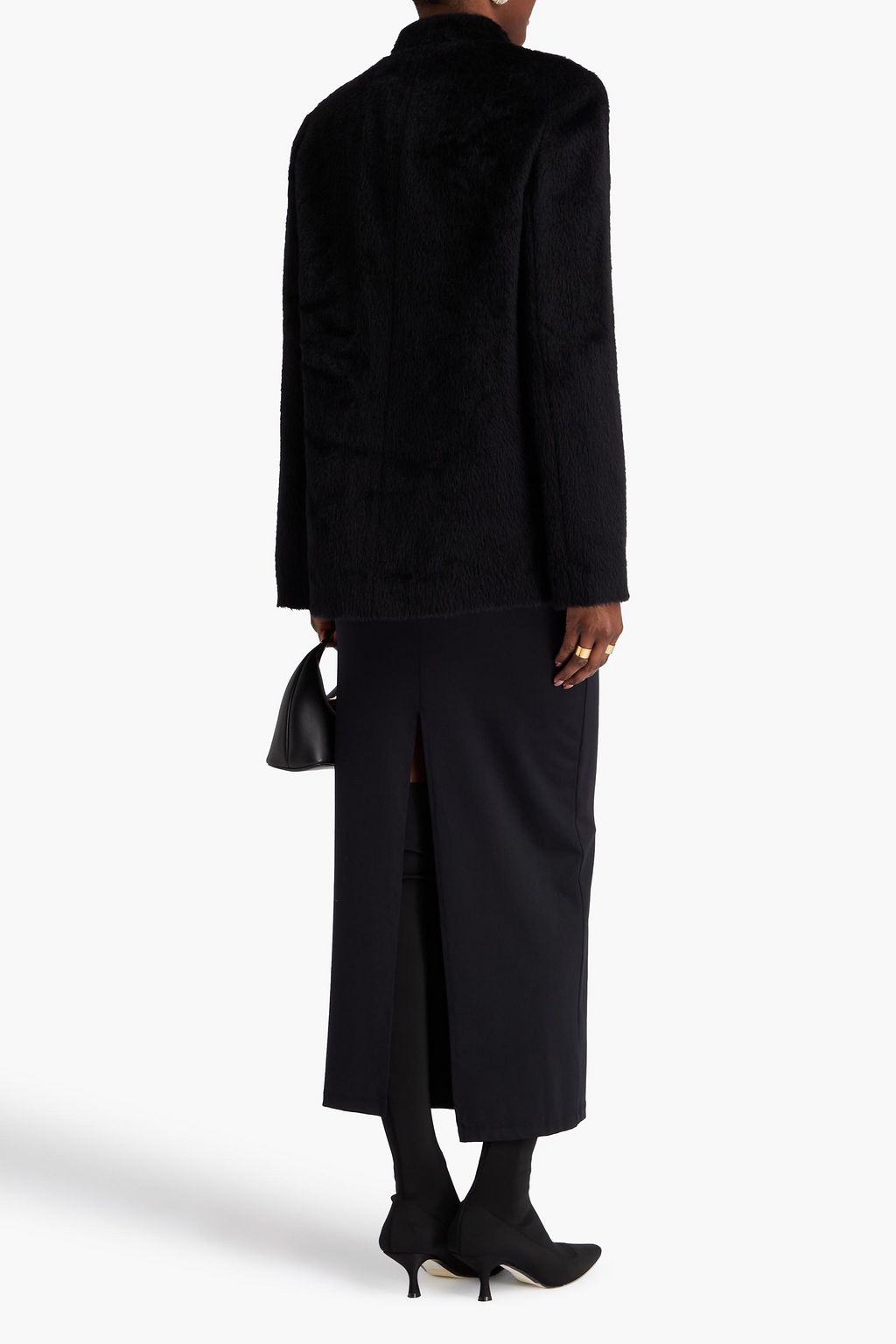 LOULOU STUDIO Fidan alpaca and wool-blend felt jacket