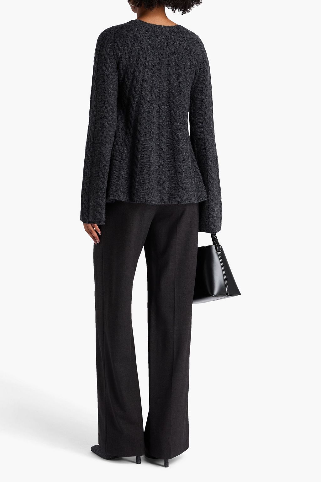 LOULOU STUDIO Amal cable-knit cashmere sweater