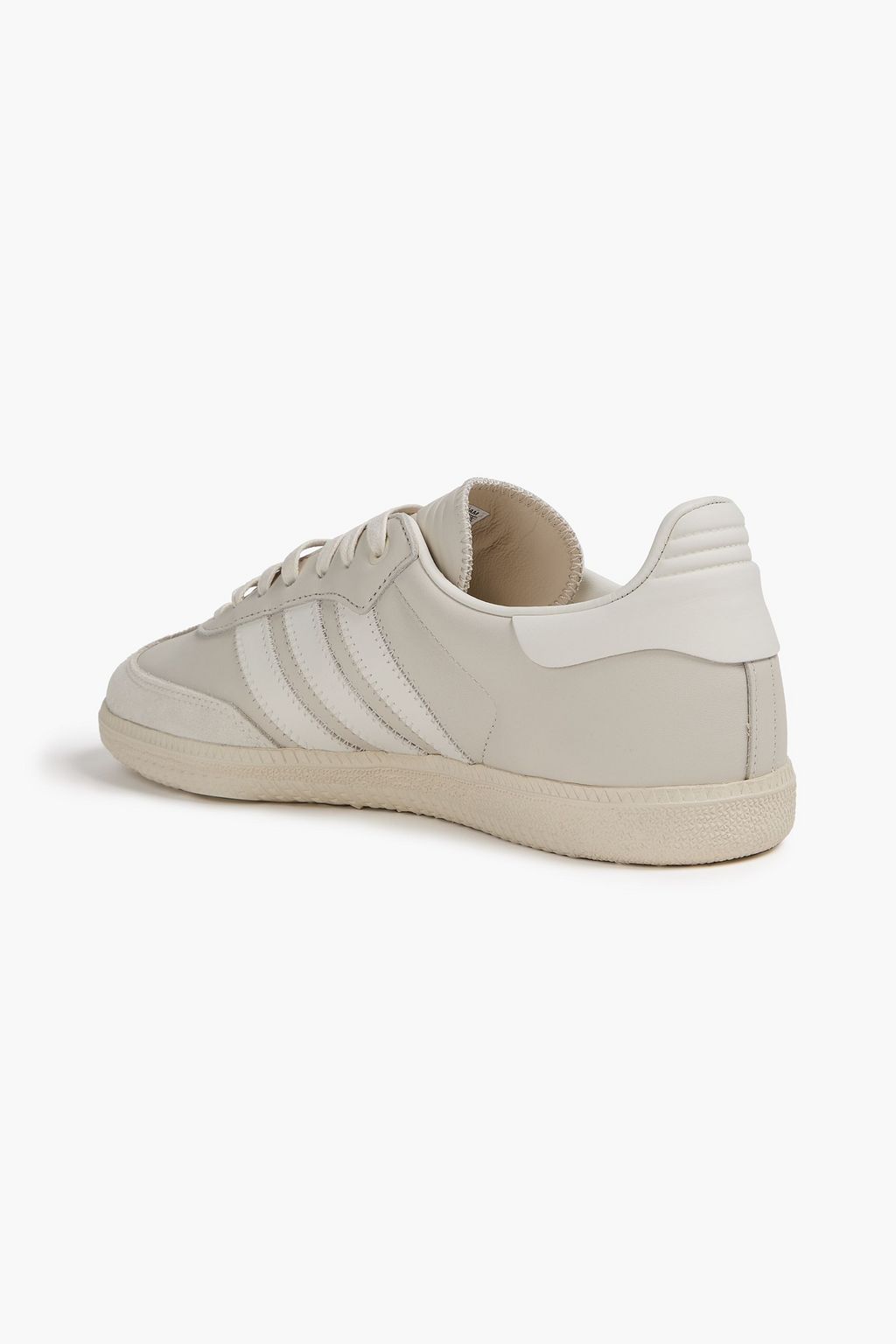ADIDAS ORIGINALS 삼바 스트라이프 가죽 스니커즈