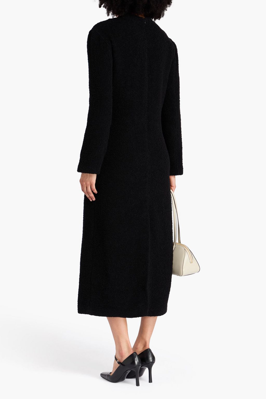 LOULOU STUDIO Amadora bouclé midi dress