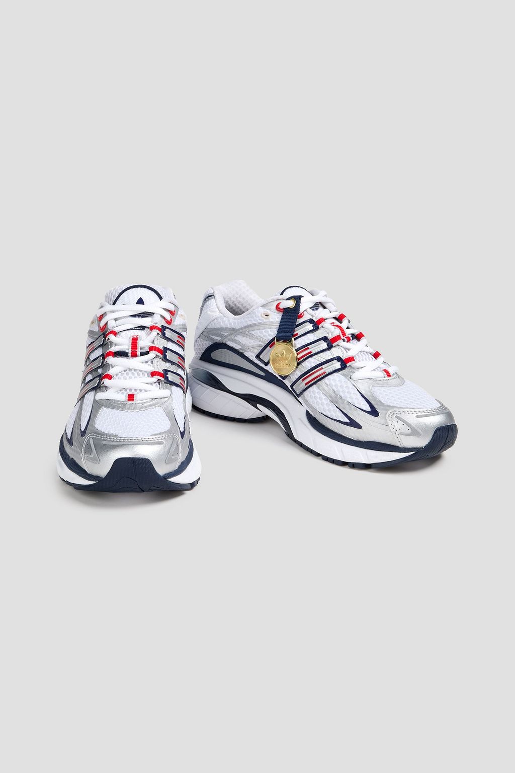 ADIDAS ORIGINALS X SPORTY & RICH Adistar ラバー&メッシュ スニーカー