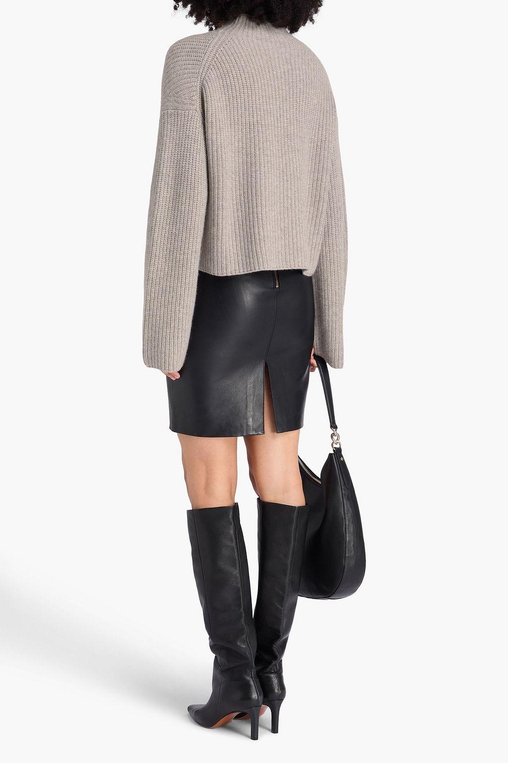 LOULOU STUDIO Faro ribbed cashmere turtleneck sweater