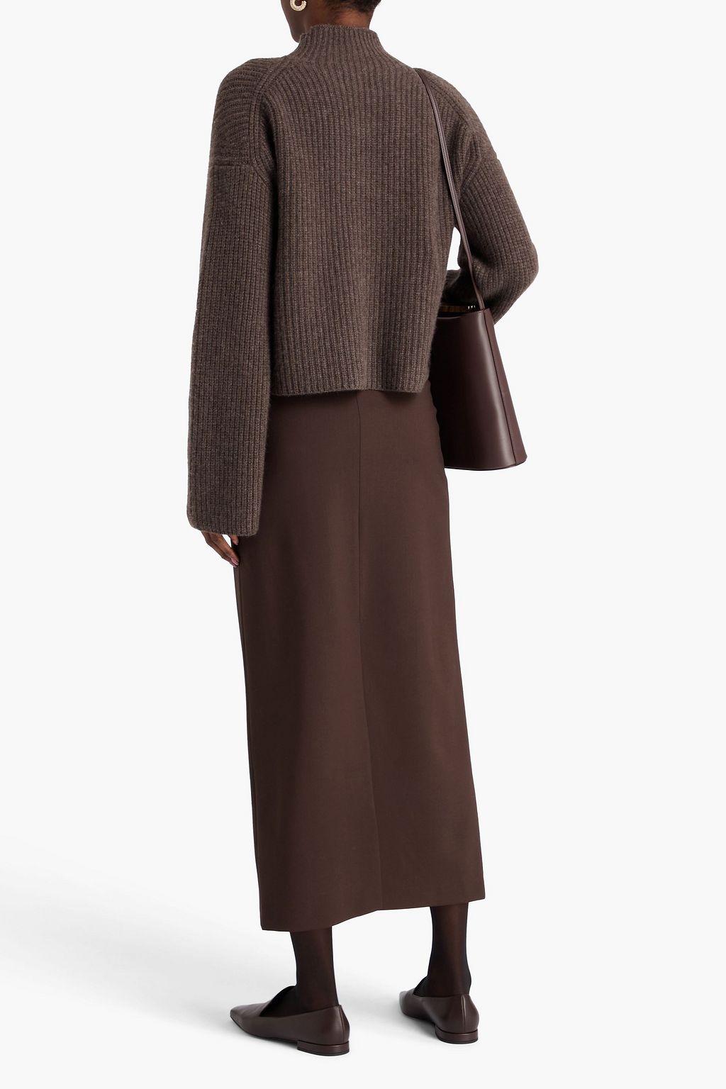 LOULOU STUDIO Faro ribbed cashmere turtleneck sweater