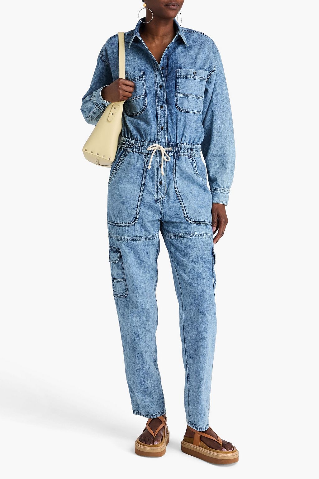 MARANT ÉTOILE Veado denim jumpsuit
