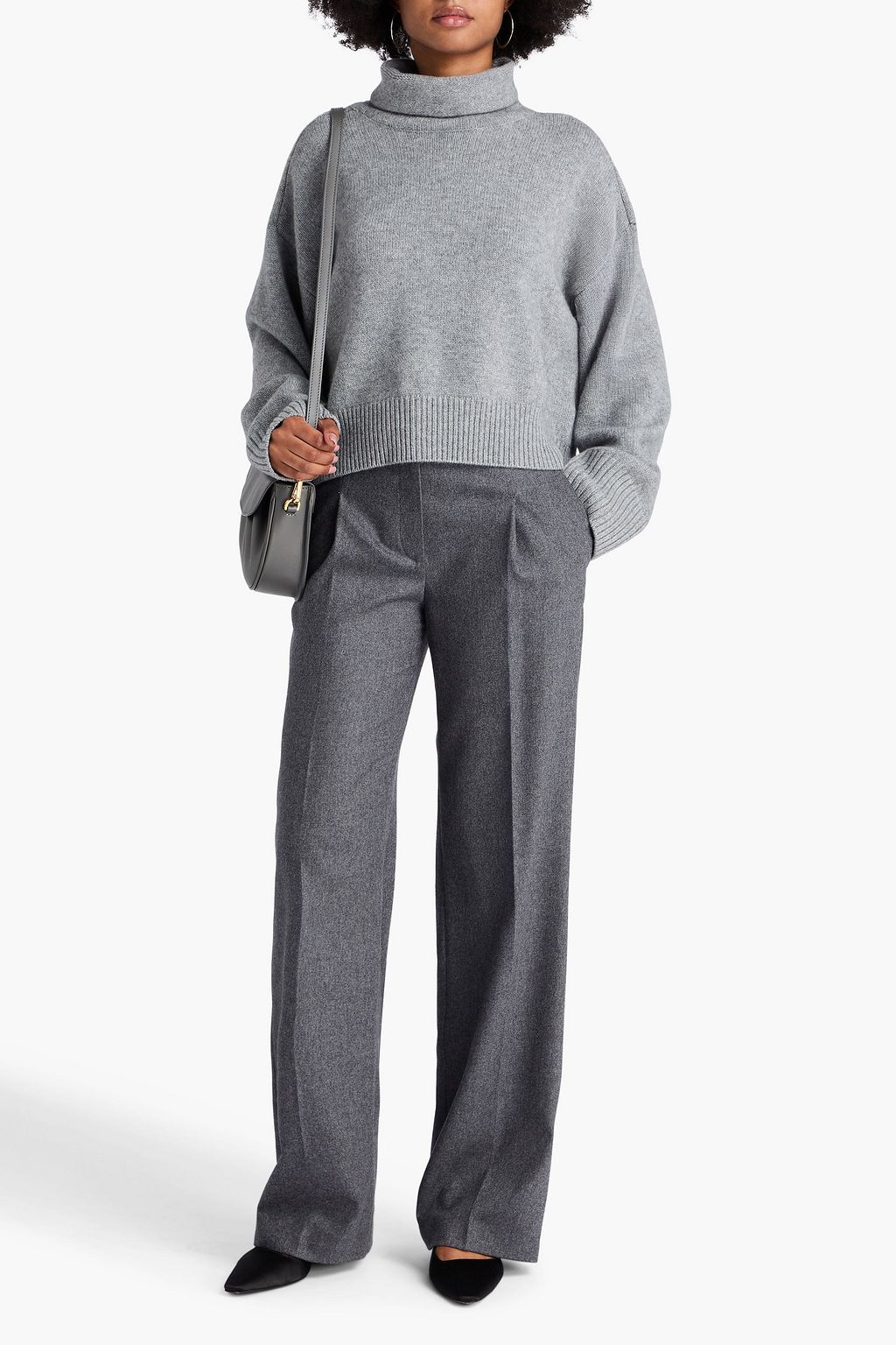 LOULOU STUDIO Stintino wool and cashmere-blend turtleneck sweater