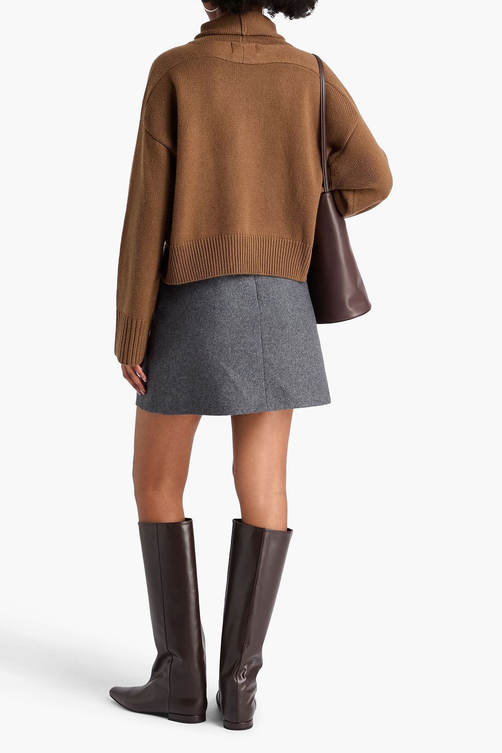 LOULOU STUDIO Stintino wool and cashmere-blend turtleneck sweater