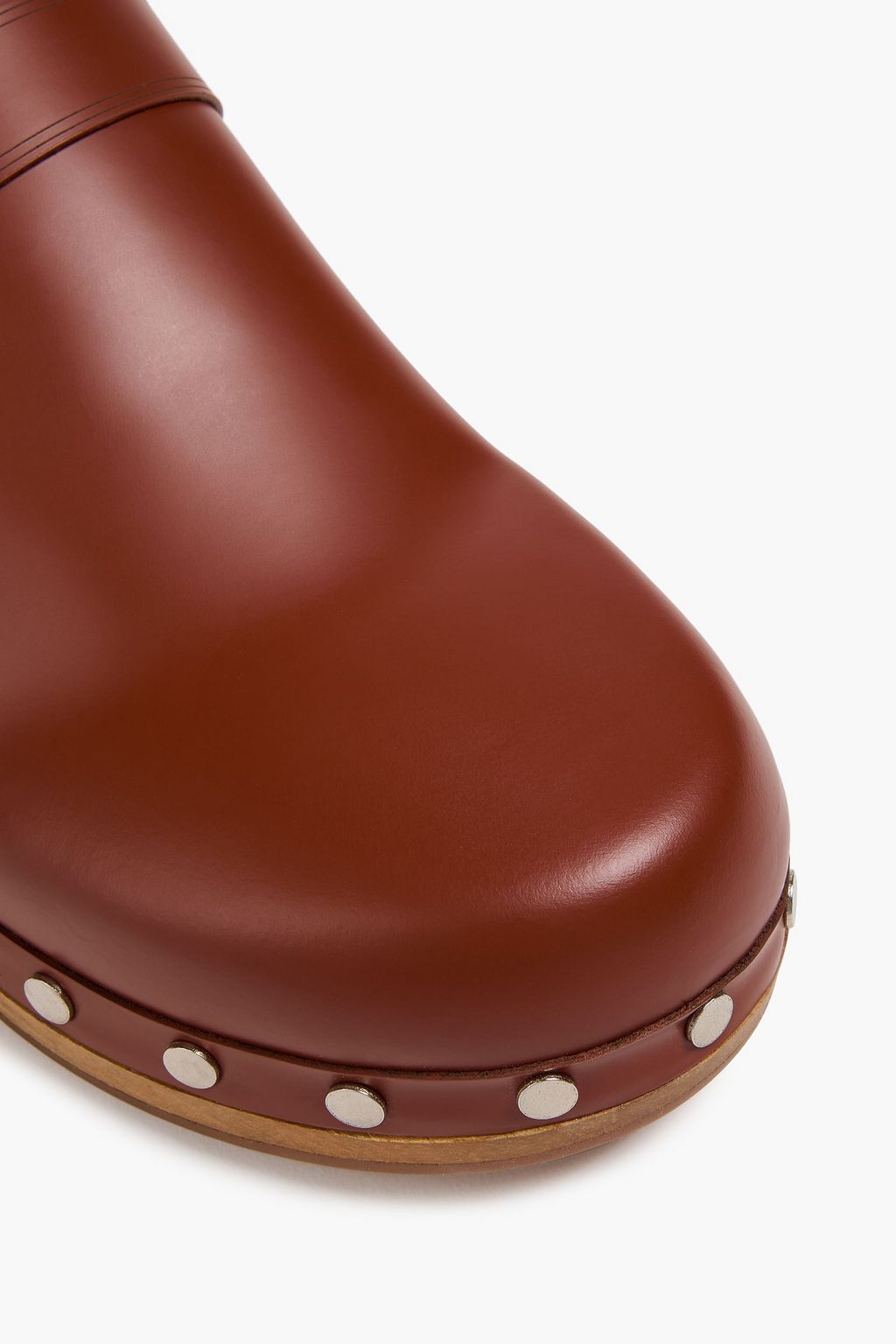 ISABEL MARANT Thalie レザー サボ スタッズ付き