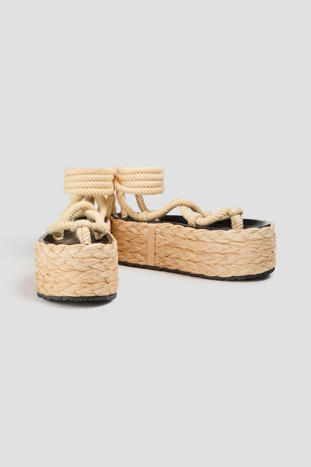ISABEL MARANT Elif コード プラットフォーム エスパドリーユサンダル