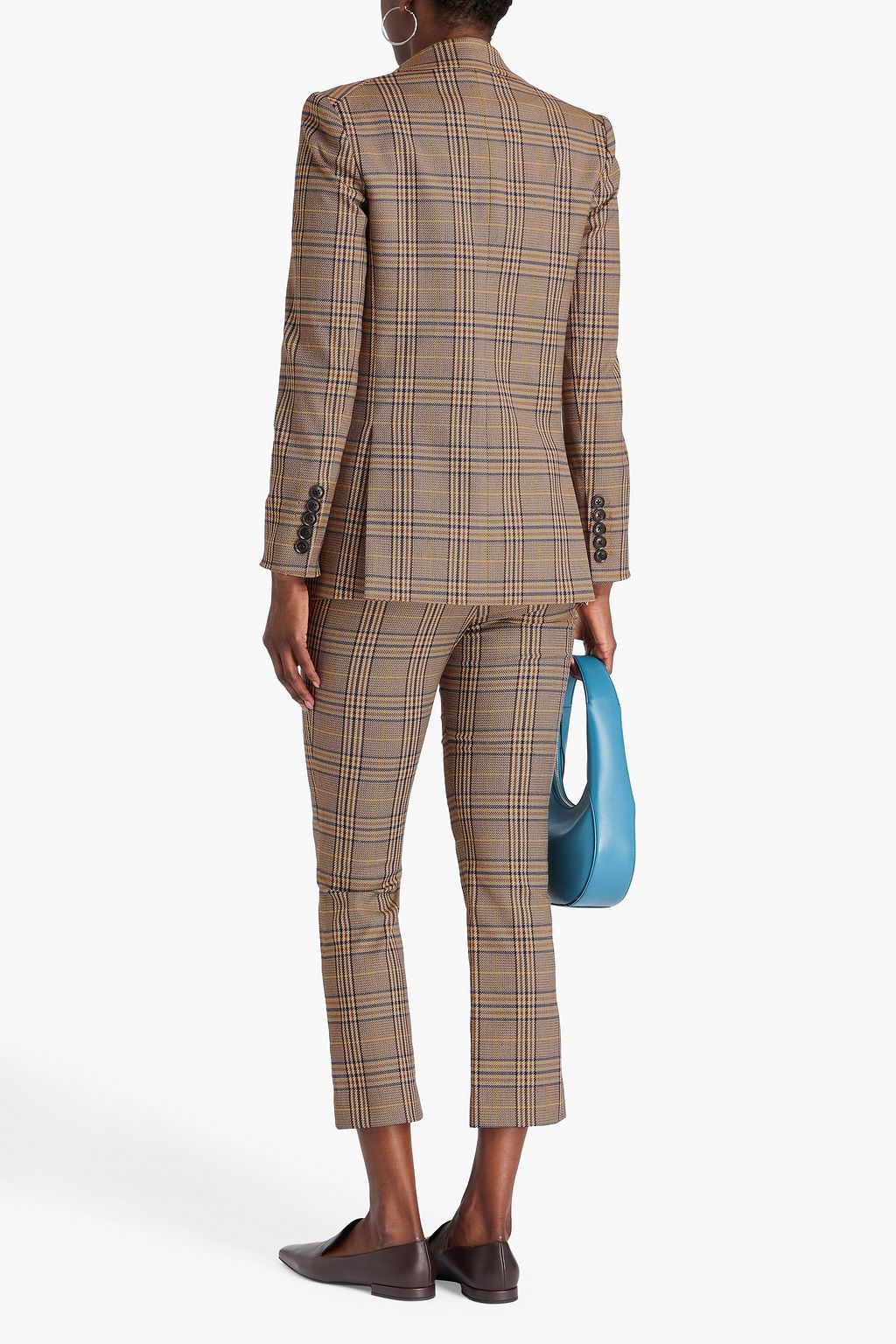 VERONICA BEARD Karierter Blazer „Maci“ aus Tweed