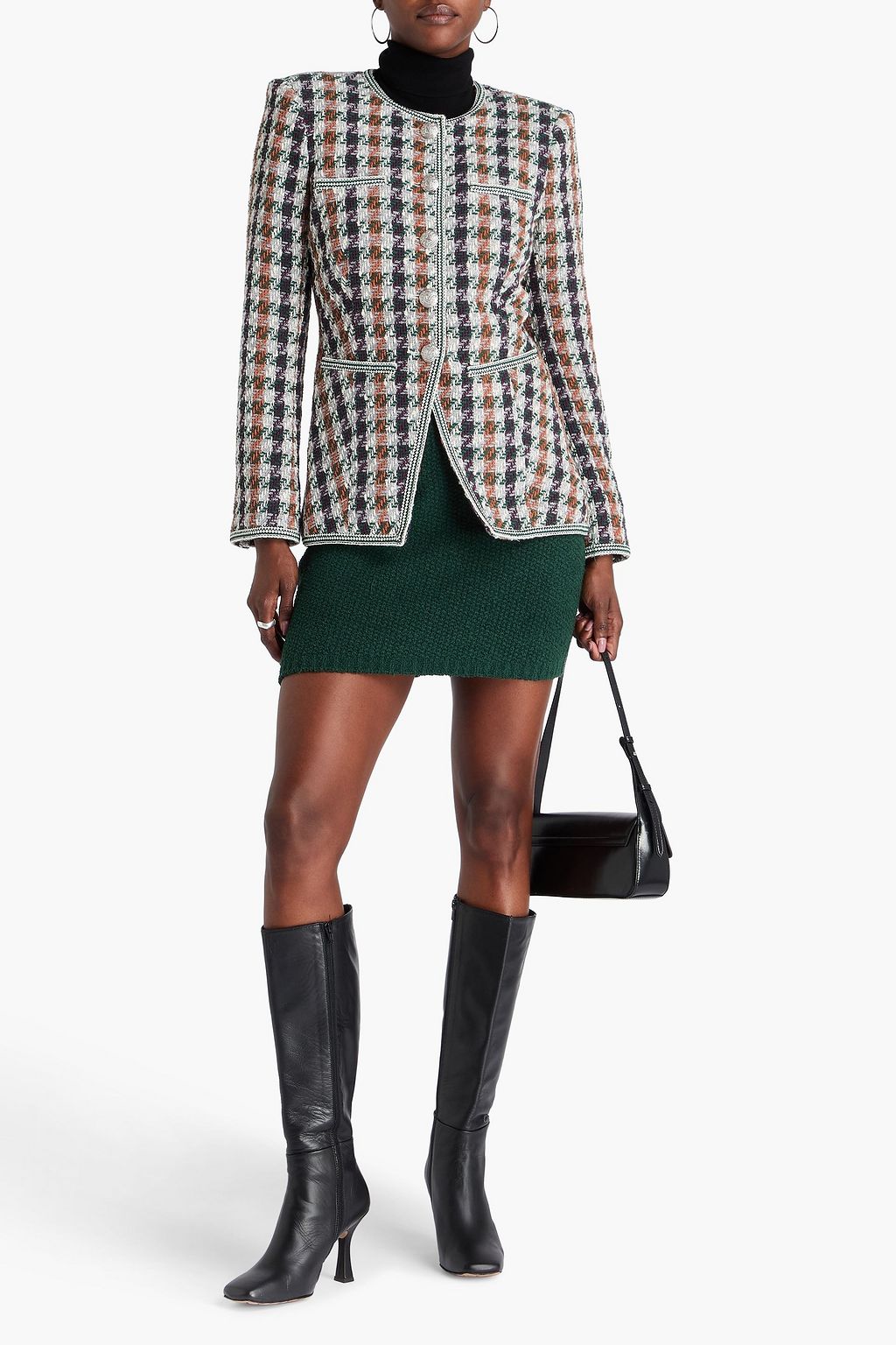 VERONICA BEARD Alessia cotton-blend tweed jacket