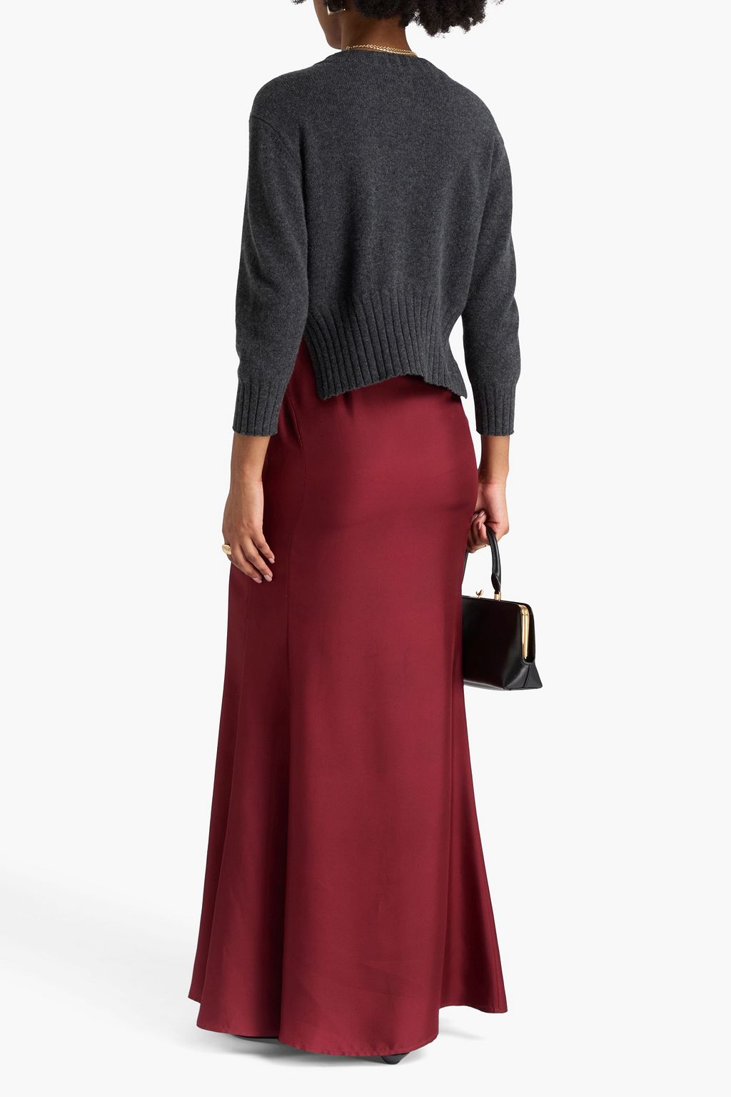 LOULOU STUDIO Lian cropped cashmere sweater