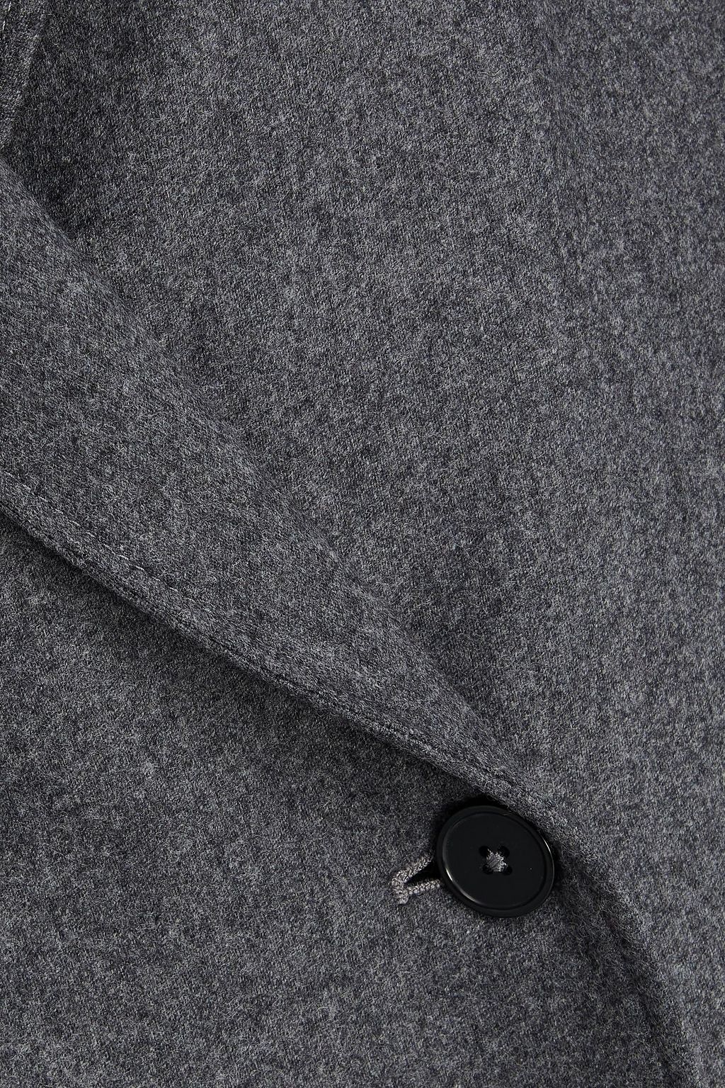 LOULOU STUDIO Zeno double-breasted wool-blend flannel coat