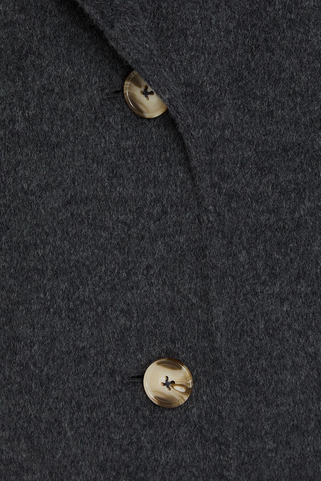 LOULOU STUDIO Borne double-breasted wool and cashmere-blend felt coat