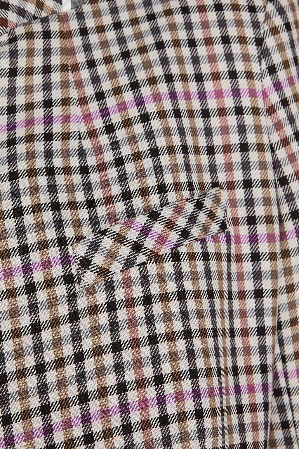 VERONICA BEARD Katie Dickey checked twill blazer