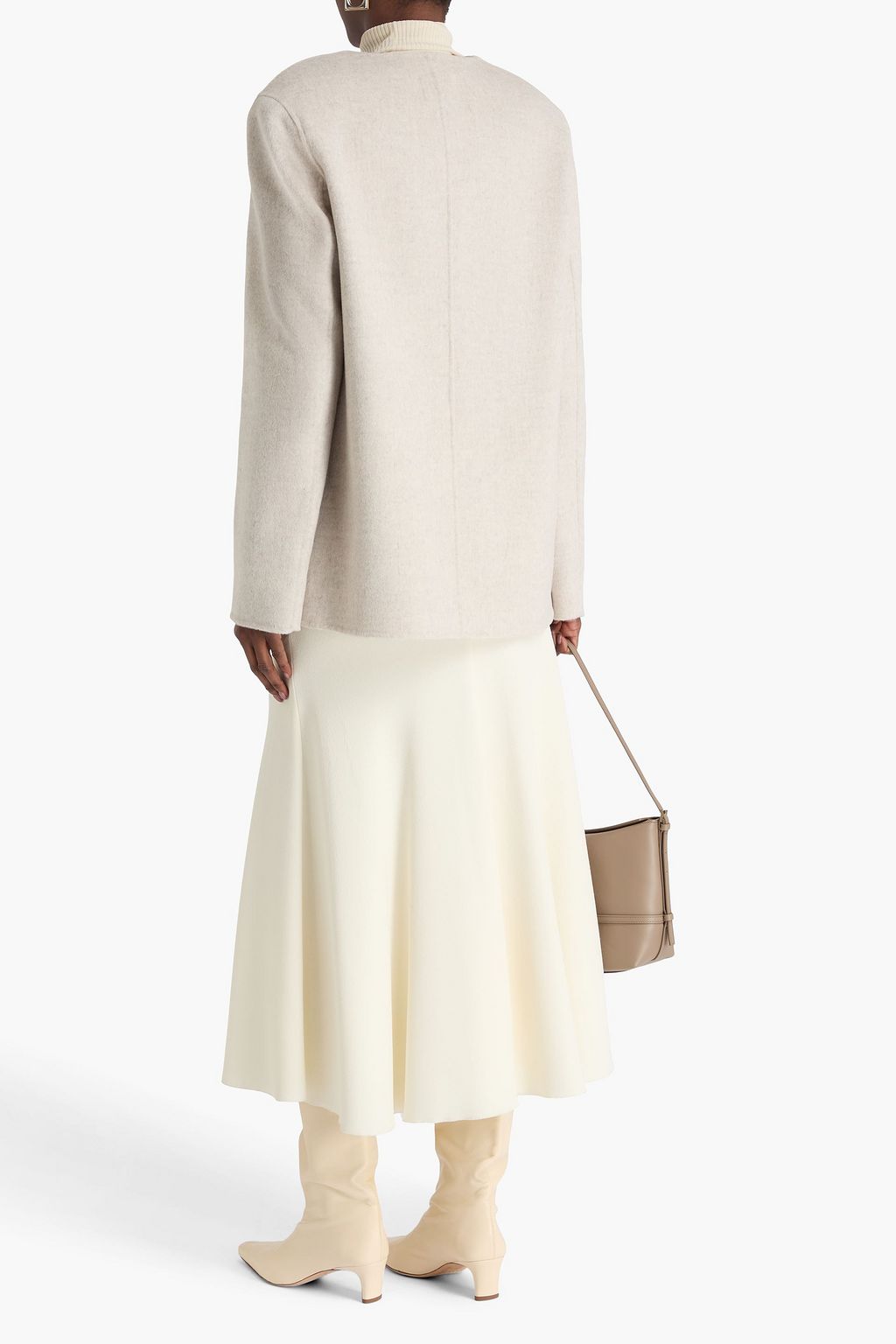 LOULOU STUDIO Dessa brushed wool and cashmere-blend felt jacket