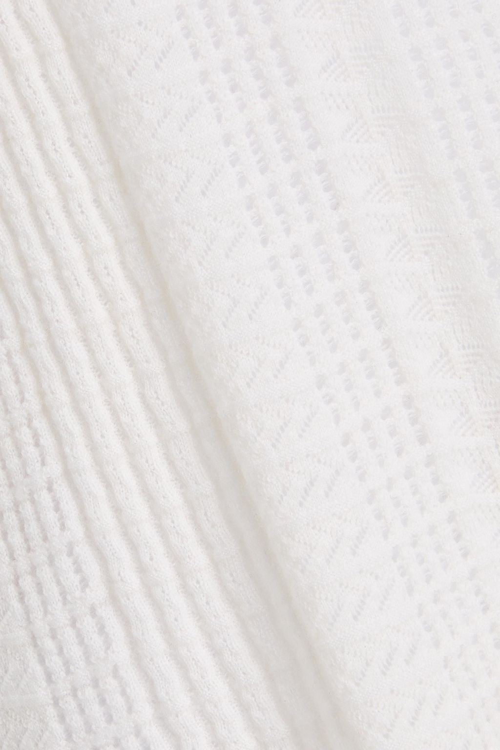 LOULOU STUDIO Orion pointelle-knit wool-blend turtleneck sweater