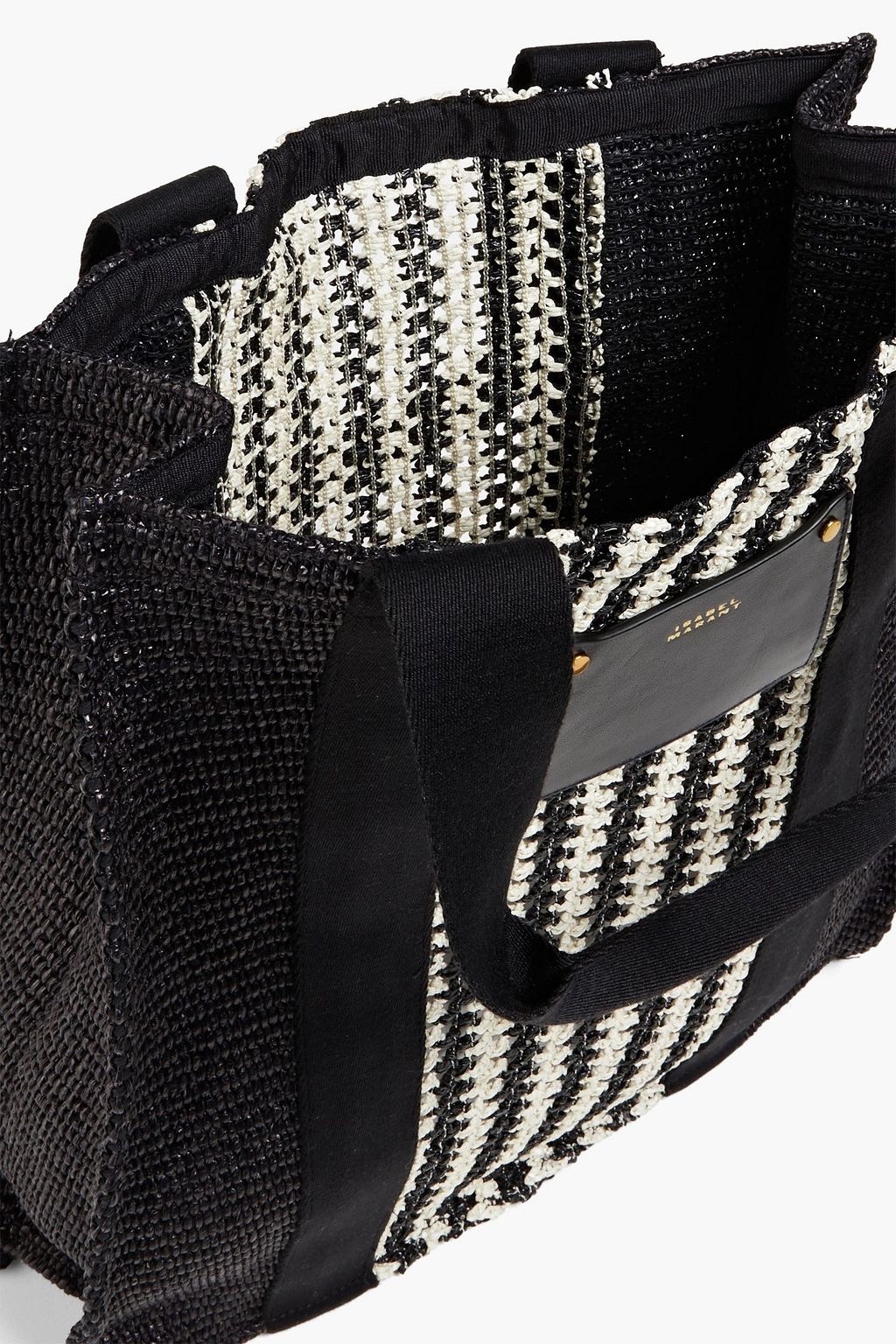 ISABEL MARANT حقيبة توت "أروبا" بحبكة كروشيه