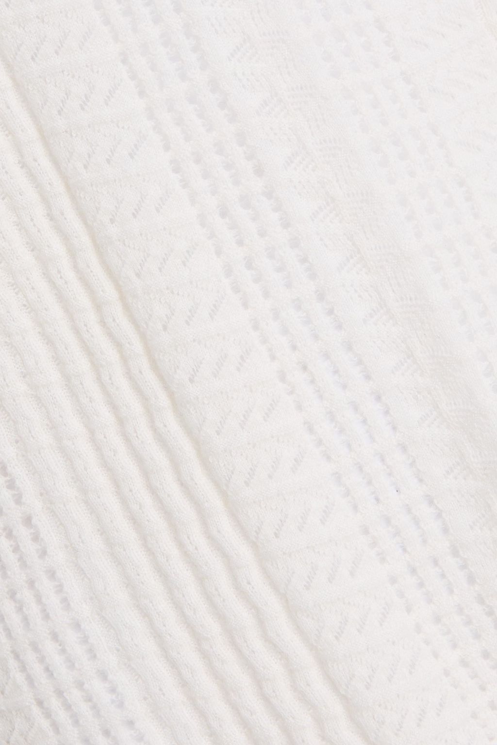 LOULOU STUDIO Zoe Pullover aus einer Wollmischung in Pointelle-Strick