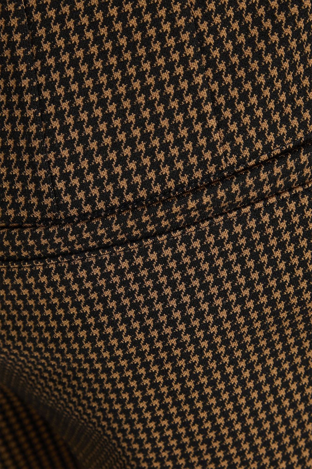 VERONICA BEARD Kean houndstooth jacquard-knit bootcut pants