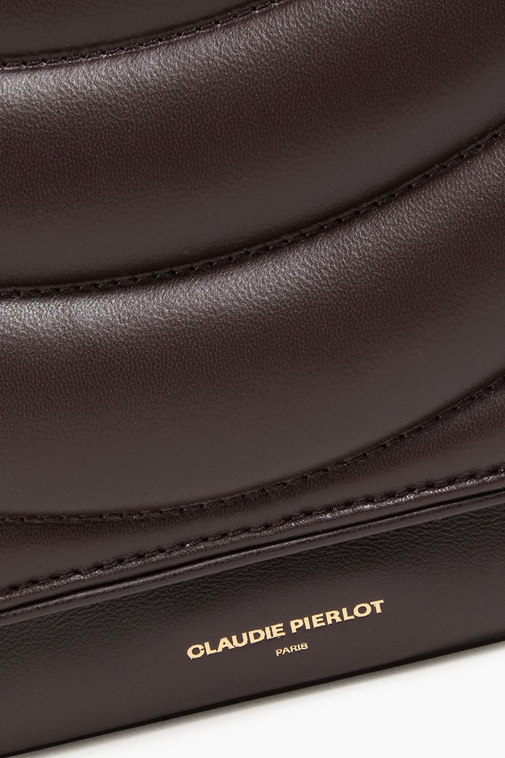 CLAUDIE PIERLOT レザー クロスボディバッグ キルティング